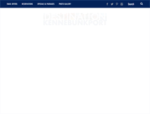 Tablet Screenshot of destinationkennebunkport.com